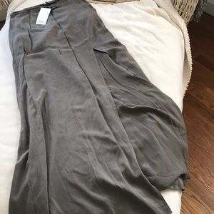 Tobi long skirt with slit